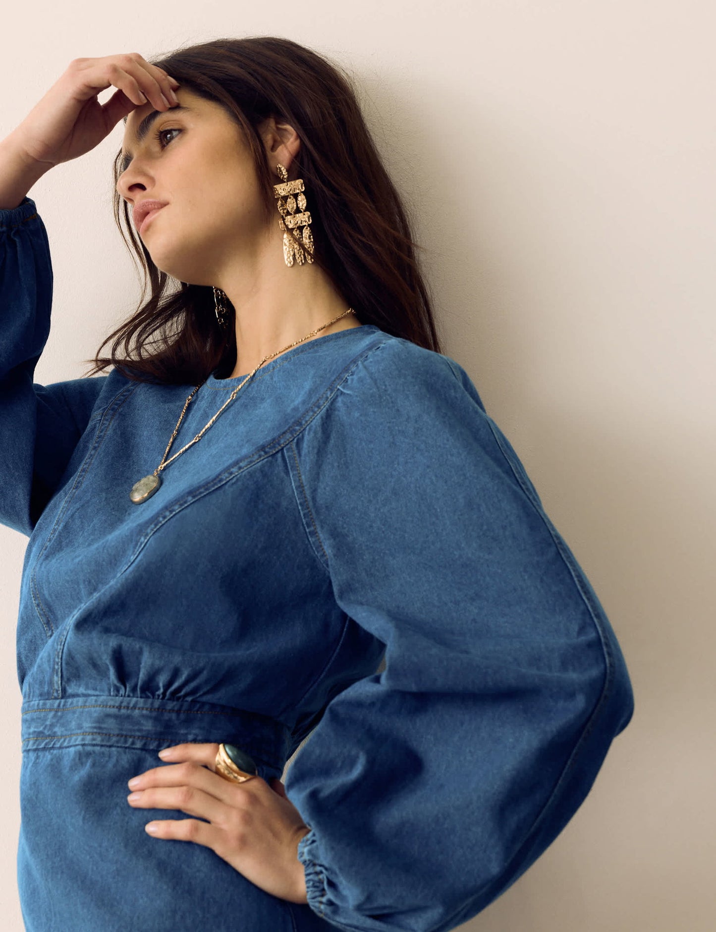 Per Una Denim Elbise