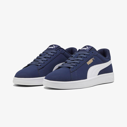 Puma Smash 3.0 Buck Erkek Lacivert Spor Ayakkabı