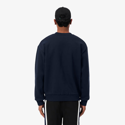 Lacoste Classic Fit Erkek Lacivert Sweatshirt