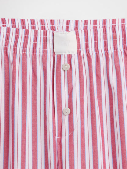 Kırmızı Poplin Pijama Altı