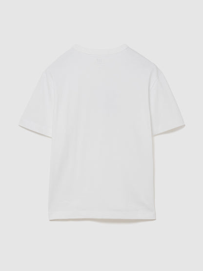 Beyaz Heavyweight Tonal Gap Logo T-shirt