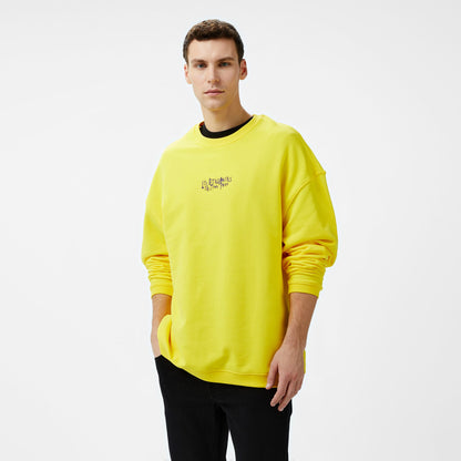 Les Benjamins 706 Unisex Sarı Sweatshirt