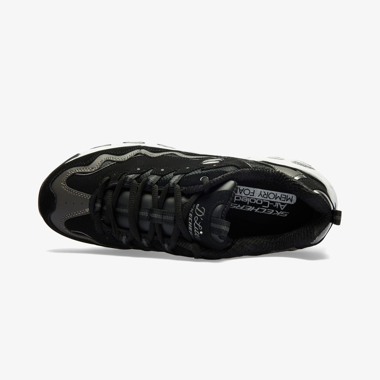 Skechers D'lites Kadın Siyah/beyaz Spor Ayakkabı