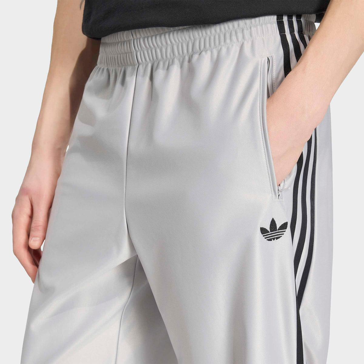 Adidas Firebird Met Erkek Gri Eşofman Altı