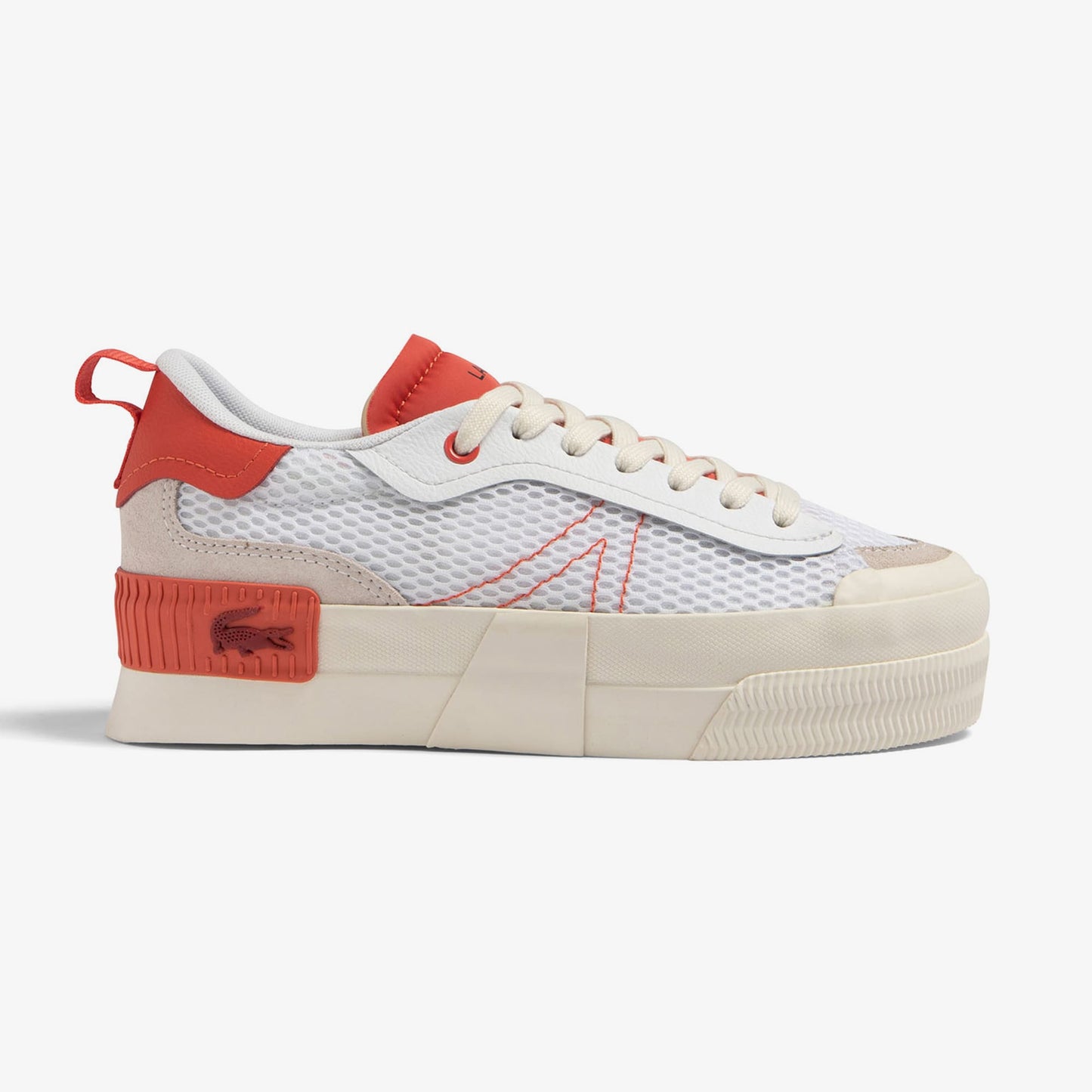 Lacoste L004 Platform Kadın Beyaz Sneaker