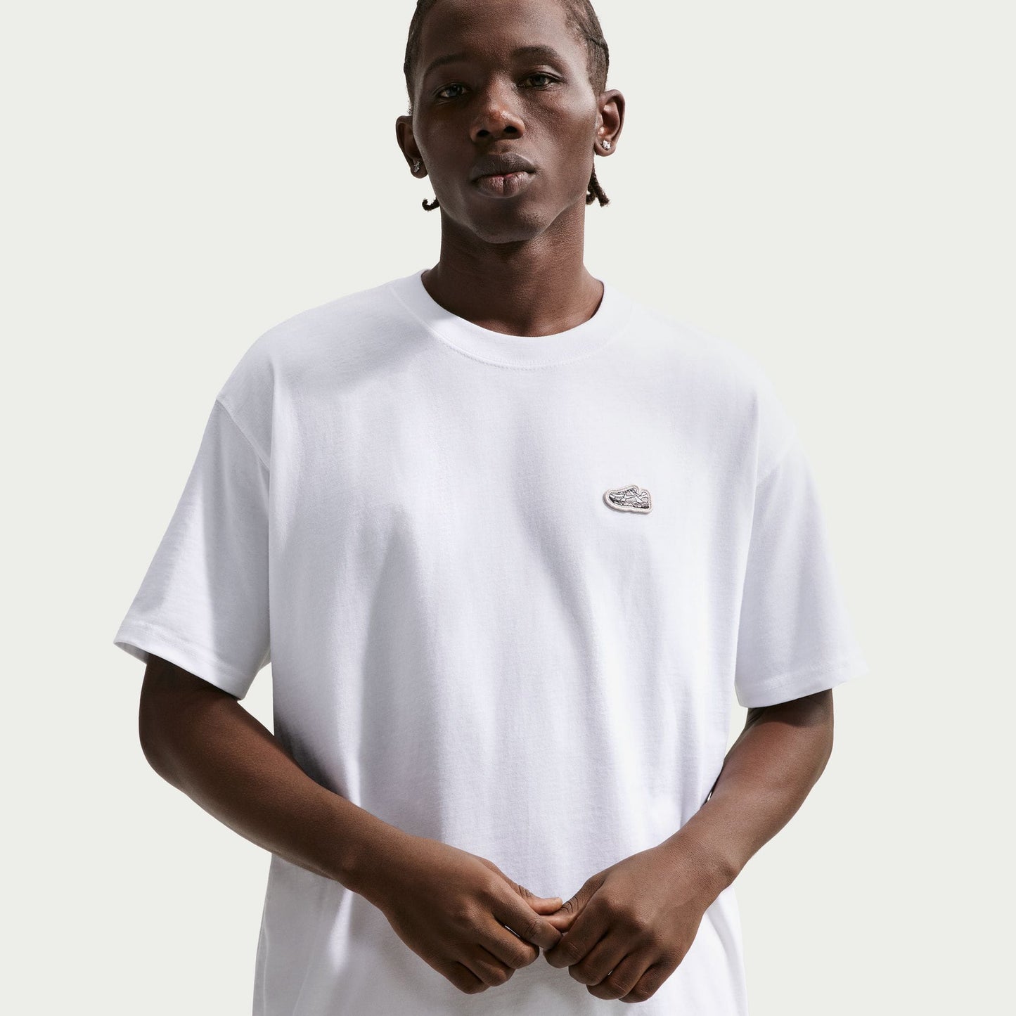 Nike Peak Tee Erkek Beyaz T-shirt