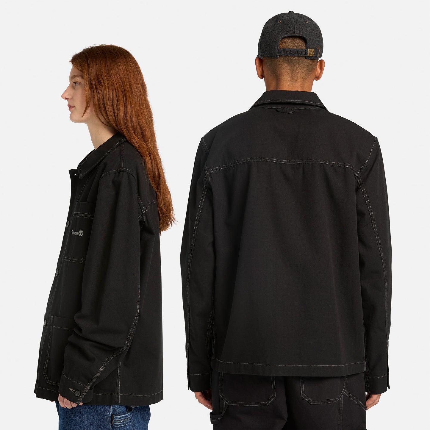 Timberland Chore Canvas Erkek Siyah T-shirt