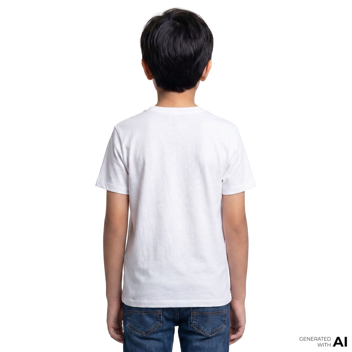 Gap Relaxed Fit Çocuk Beyaz T-shirt