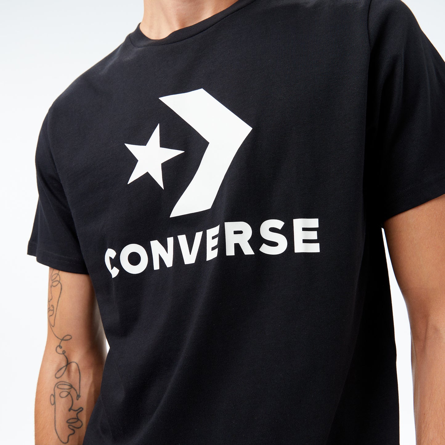 Converse Erkek Siyah T-shirt