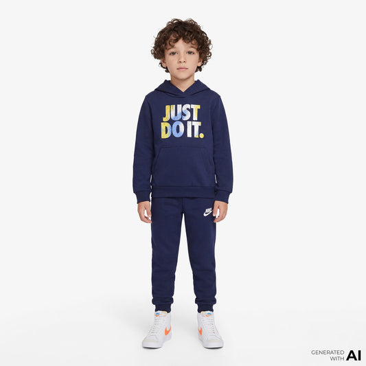 Nike Sportswear Reveal Set Çocuk Mavi Eşofman Takımı