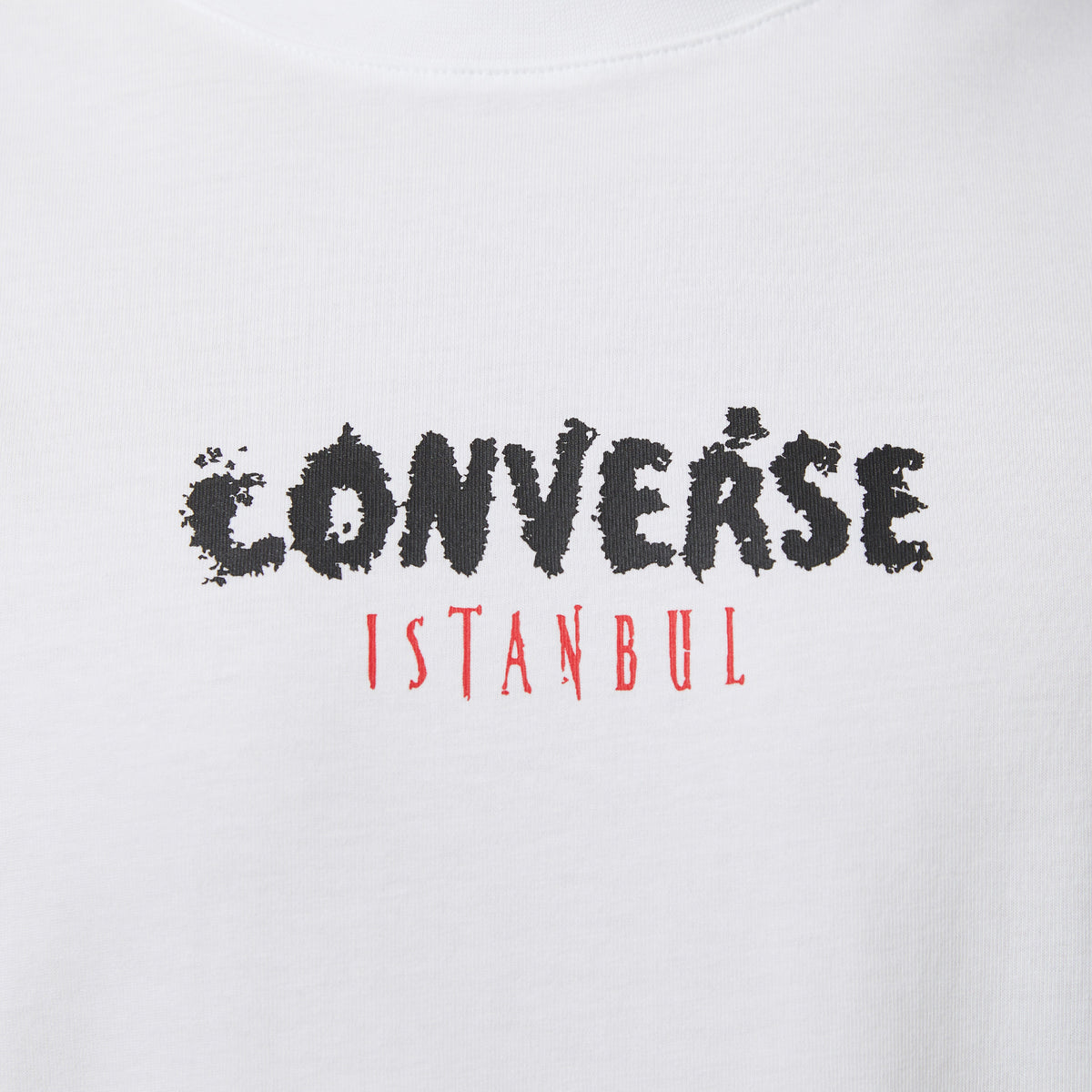 Converse Erkek Beyaz Grafik Baskılı T-shirt
