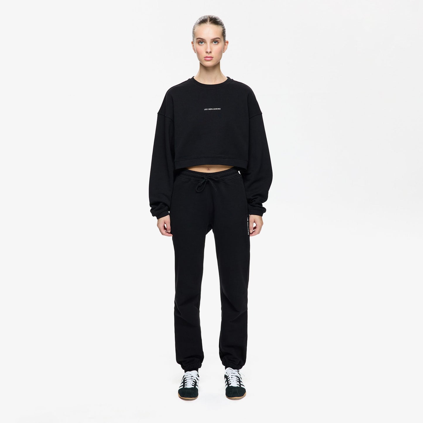 Les Benjamins Kadın Siyah Sweatshirt