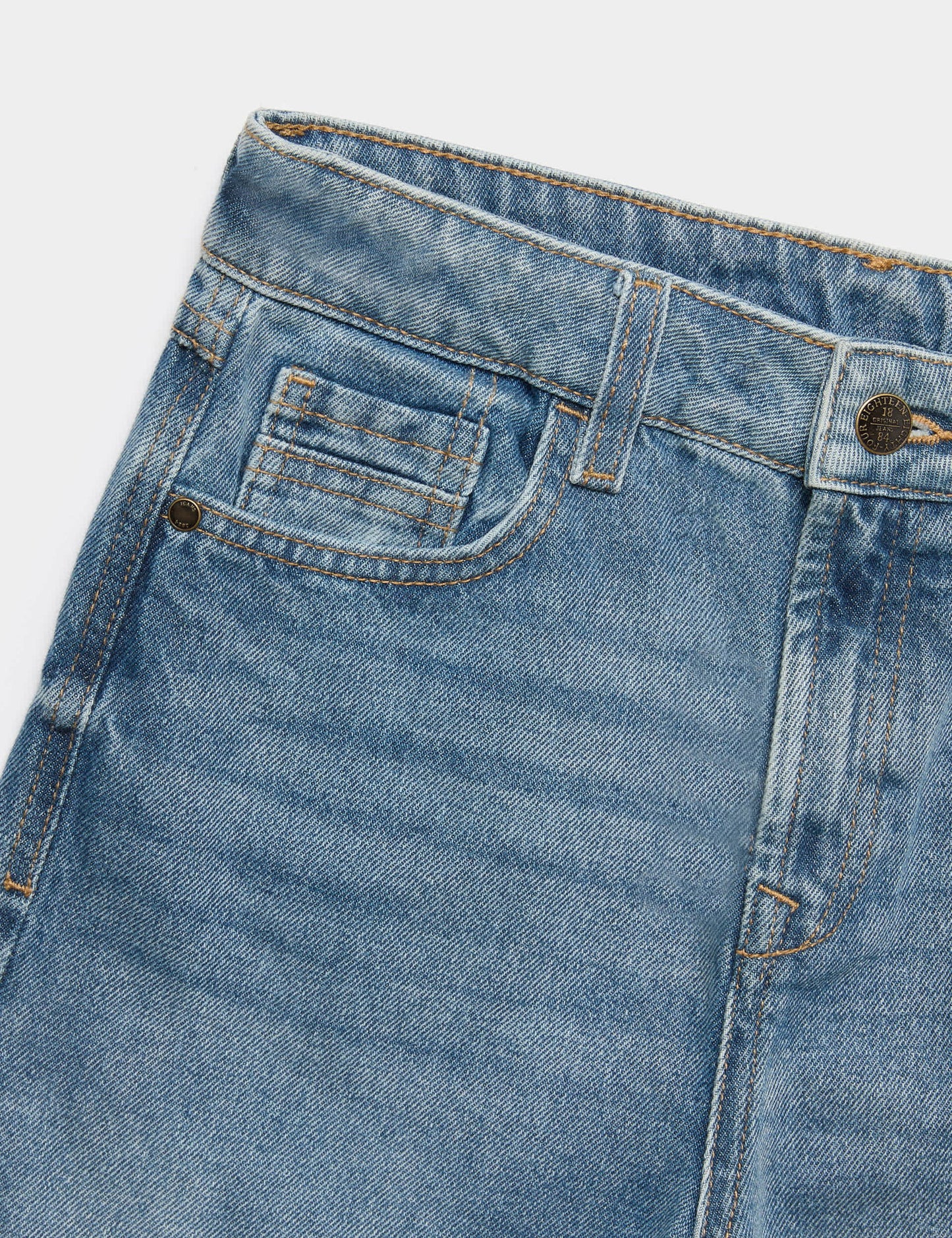 Pamuklu Relaxed Fit Jean (6-16 yaş)
