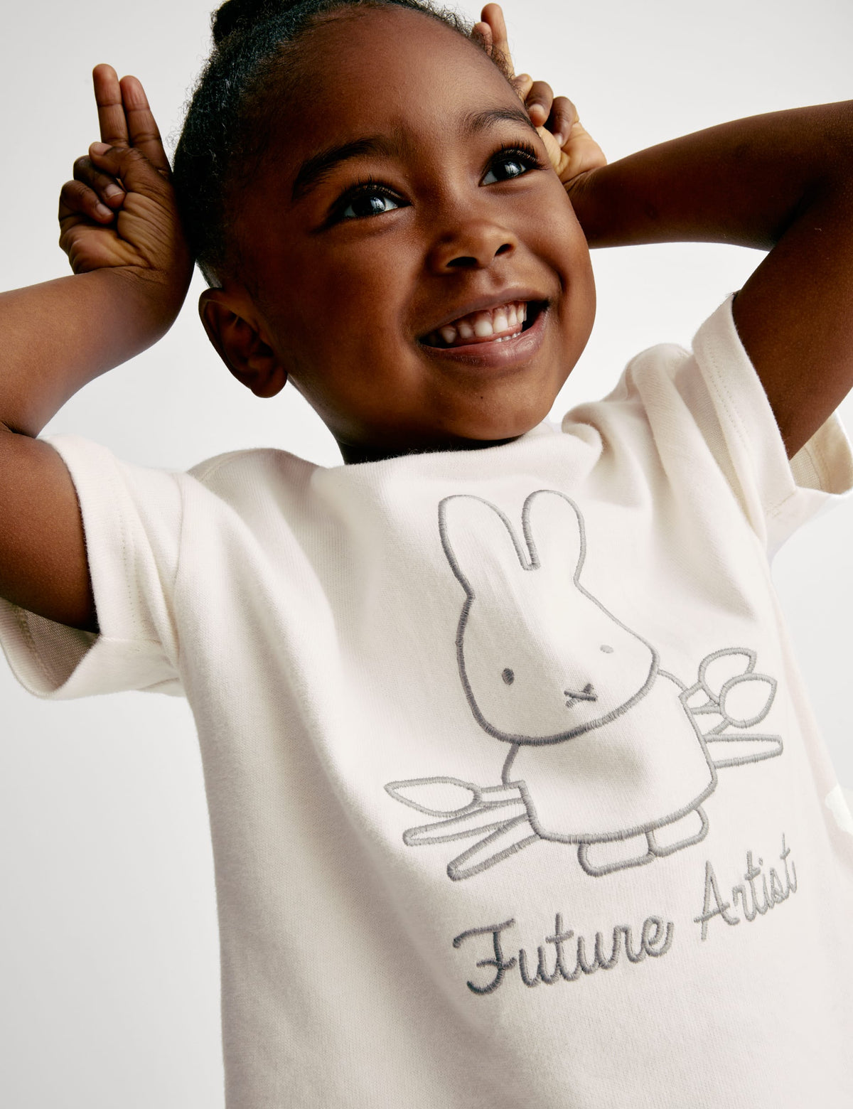 Saf Pamuklu Miffy:trade_mark: Tişörtü (1–8 Yaş)