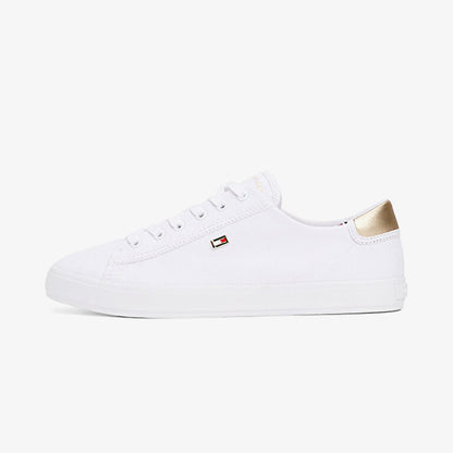 Tommy Hilfiger Vulc Lace Up Kadın Beyaz Sneaker