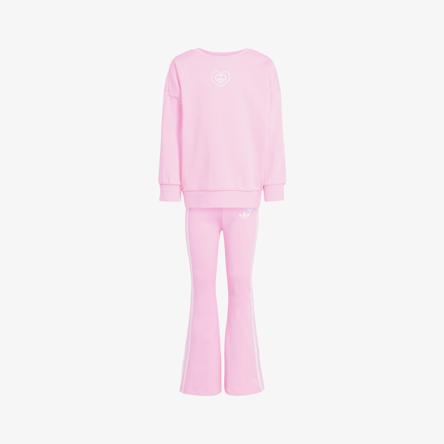 Adidas Disney Crew Set Çocuk Pembe Eşofman Takımı
