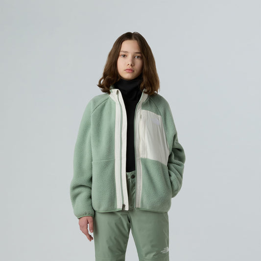 The North Face Yumiori Full Zipped Çocuk Yeşil Polar Üst