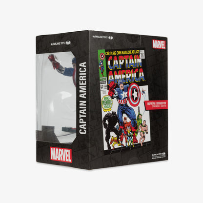 Mcfarlane Marvel Collection Captain America Unisex Renkli Figür