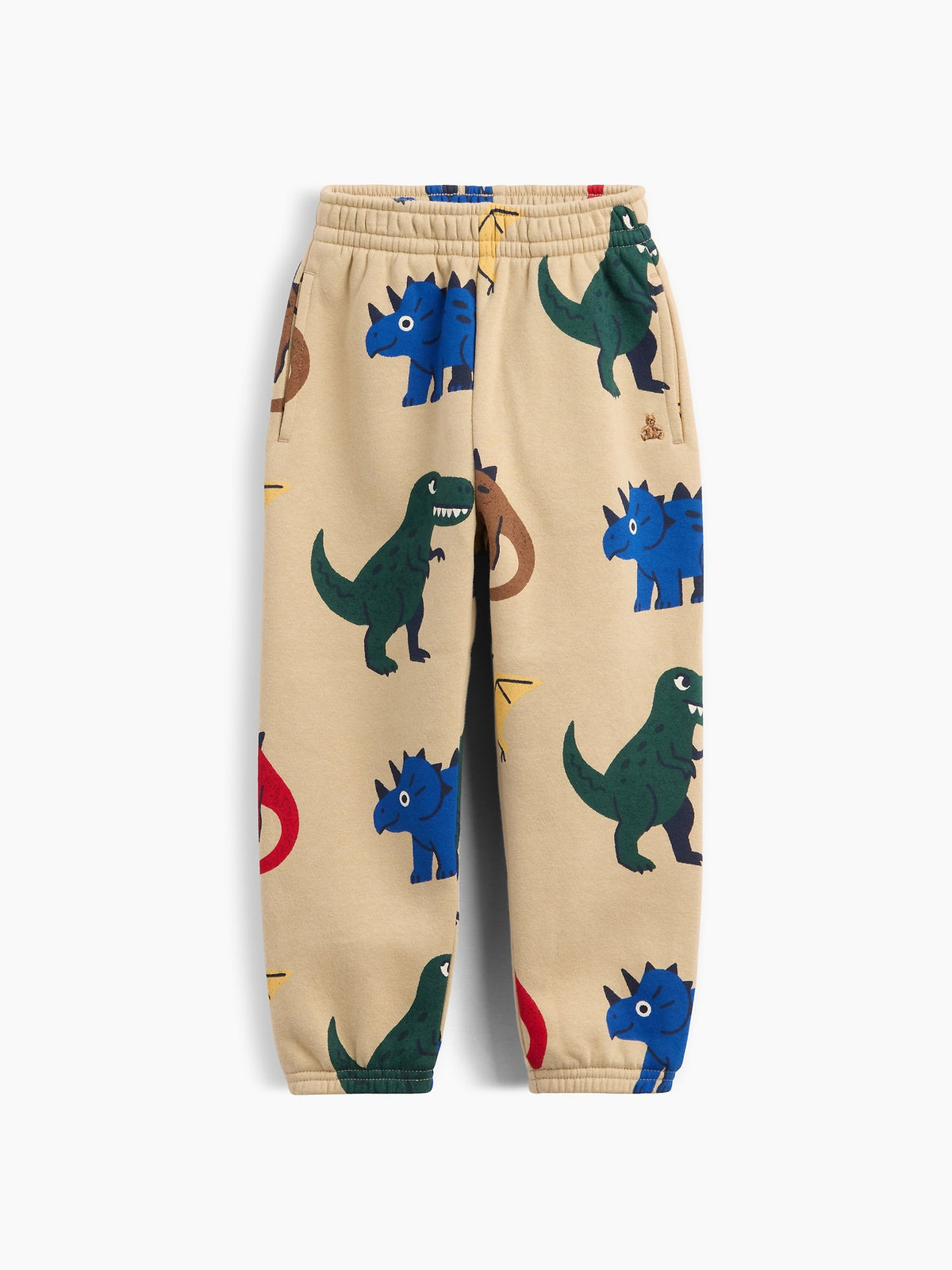 Bej Vintagesoft Baskılı Pull-on Jogger Eşofman Altı