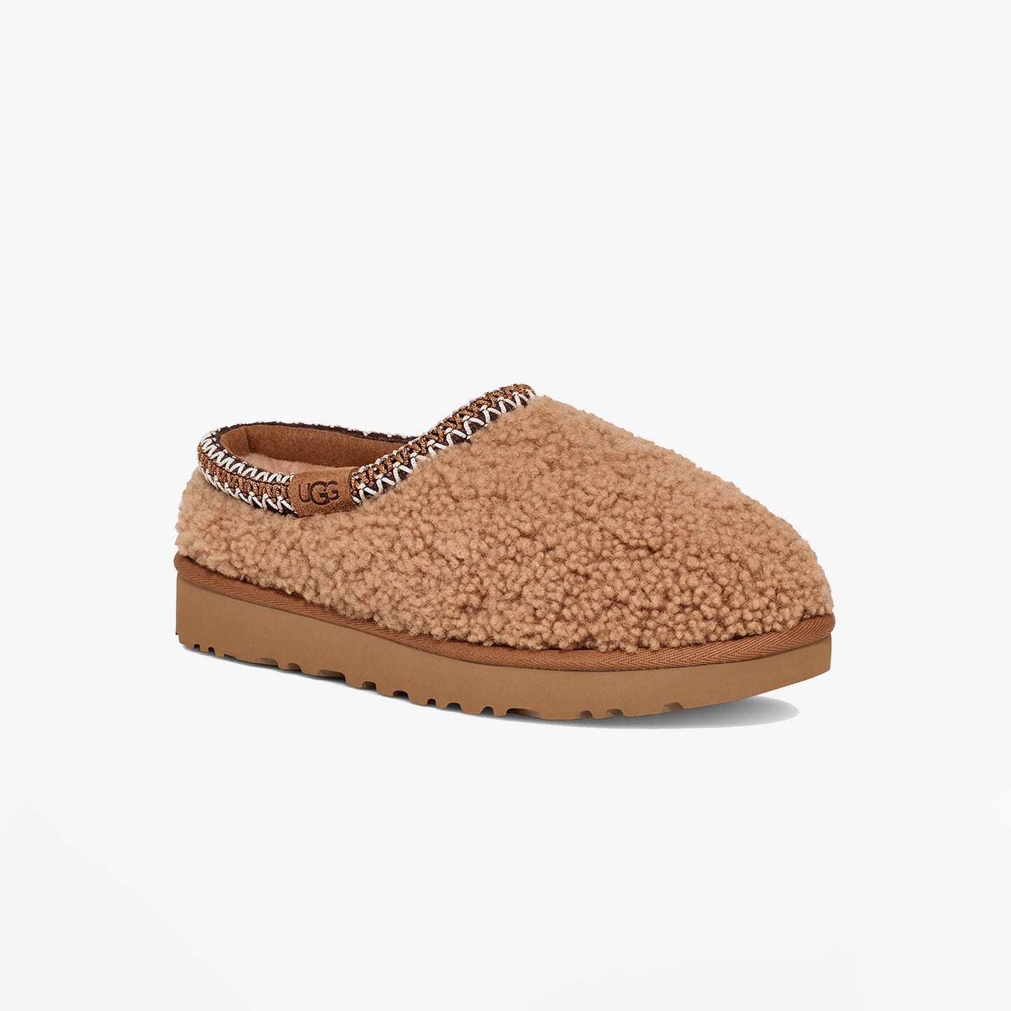 Ugg Tasman Maxi Curly Kadın Kahverengi Terlik