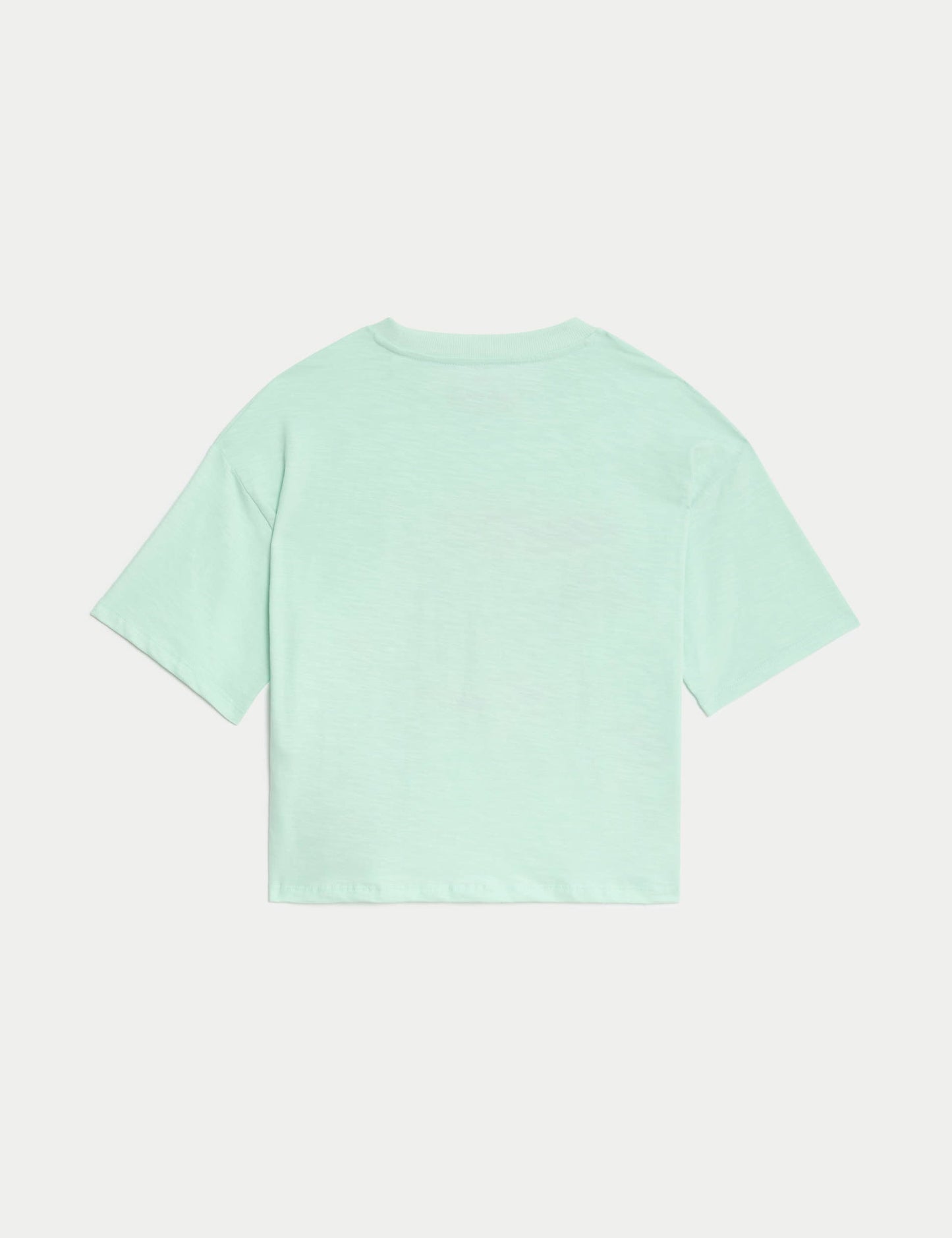 Saf Pamuklu Kısa Kollu T-shirt (6-16 Yaş)
