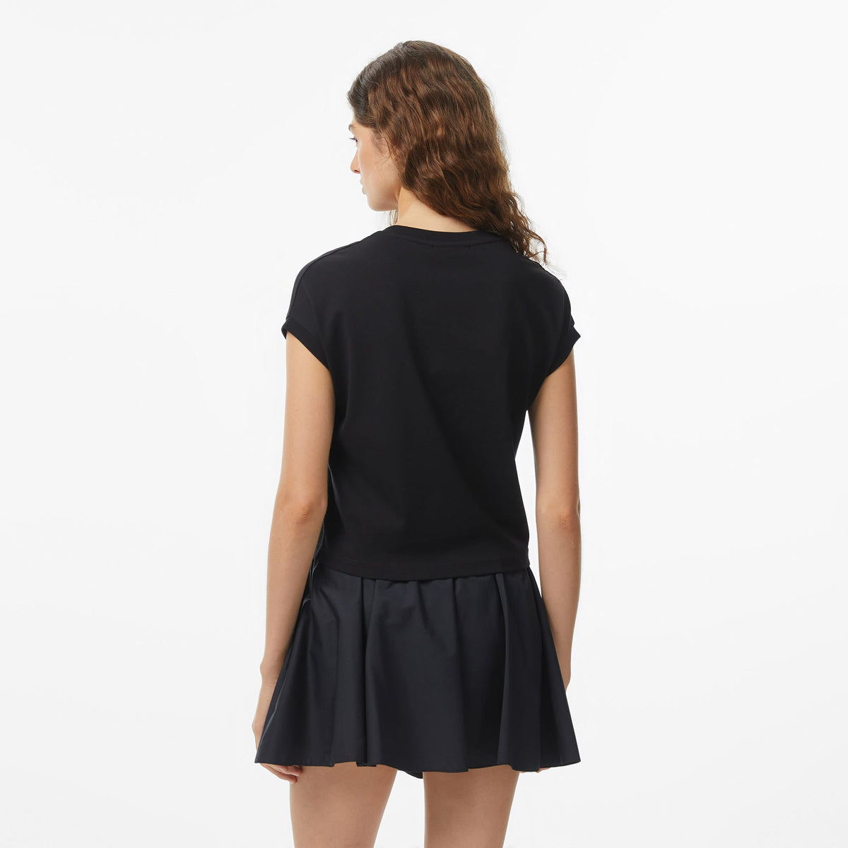Converse Kadın Siyah T-shirt