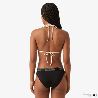 Guess Niki Üçgen Kadın Bej Bikini Üstü