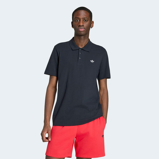 Adidas Trefoil Essentials Erkek Siyah Polo