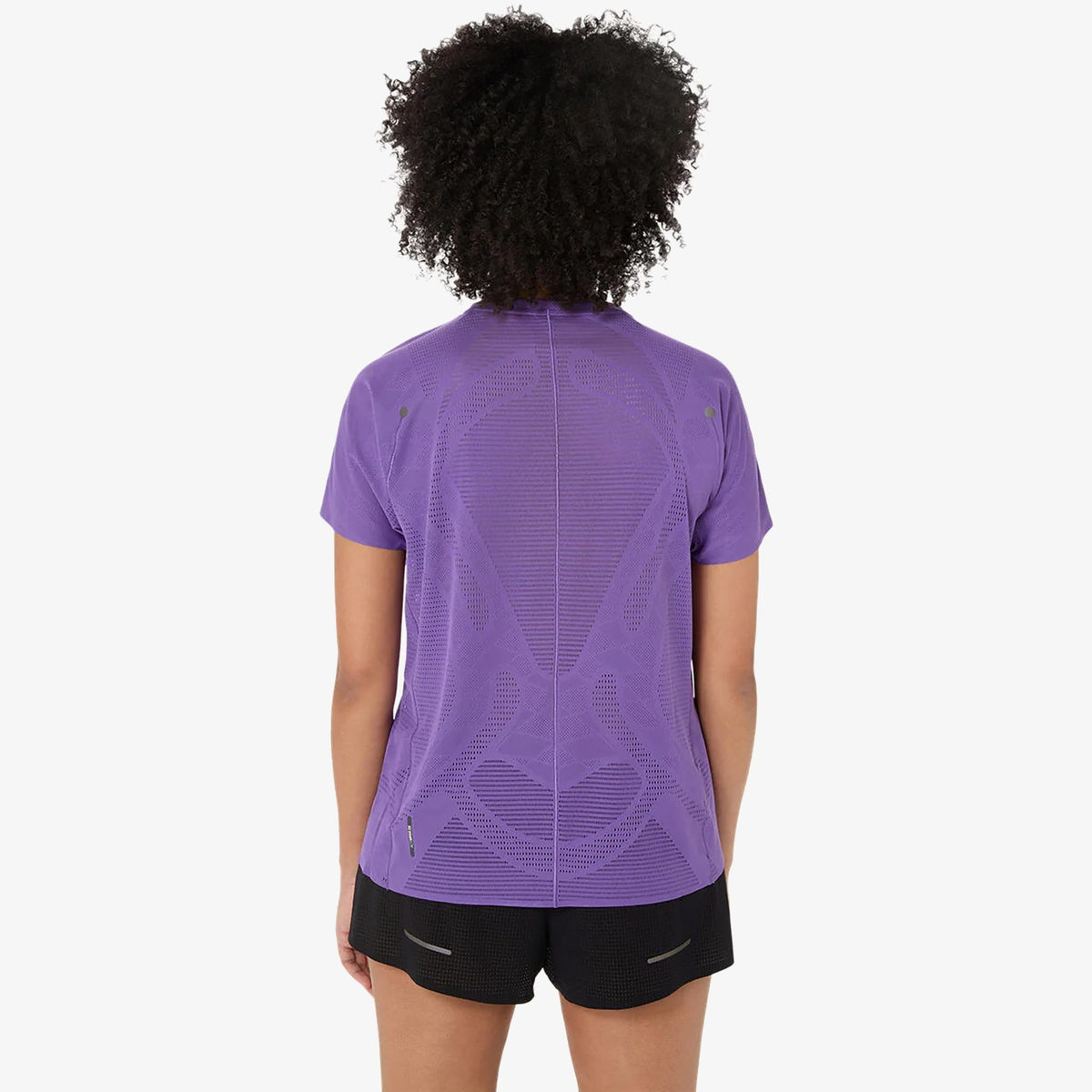 Asics Metarun Ss Top Kadın Mor T-shirt