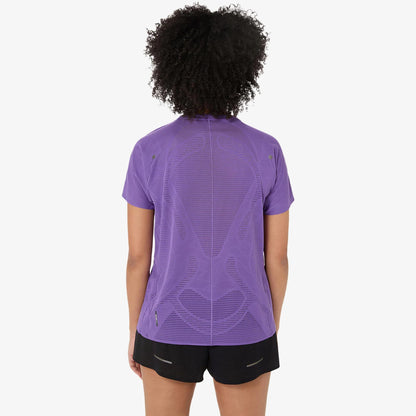 Asics Metarun Ss Top Kadın Mor T-shirt