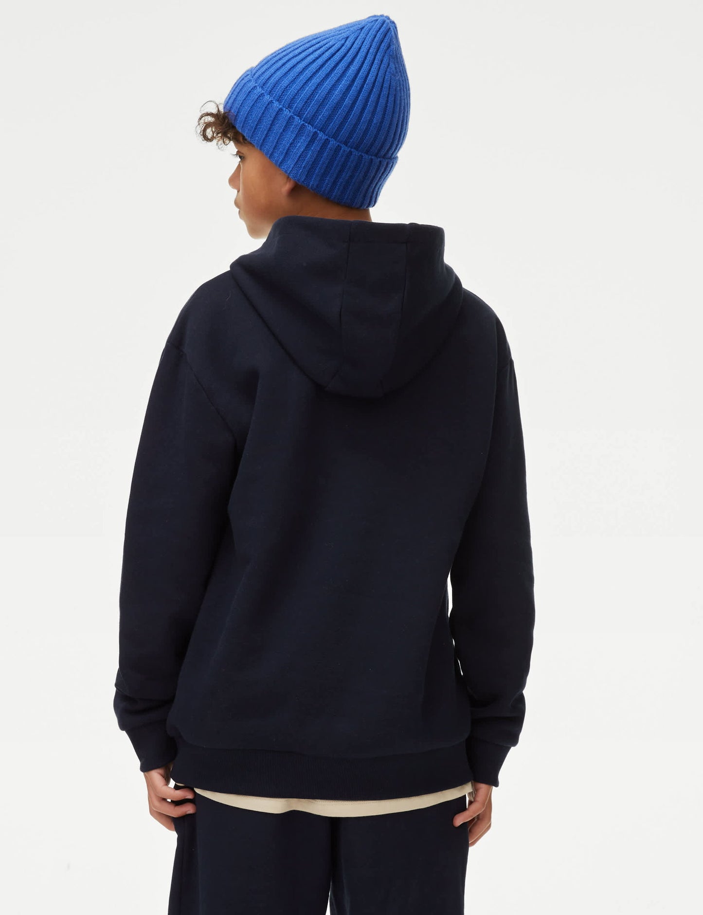Slogan Desenli Kapüşonlu Sweatshirt (6-16 Yaş)