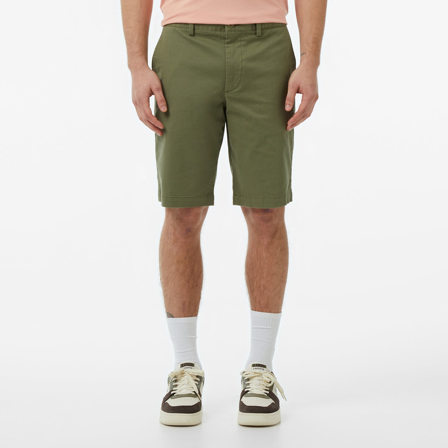 Lacoste Slim Fit Erkek Haki Şort
