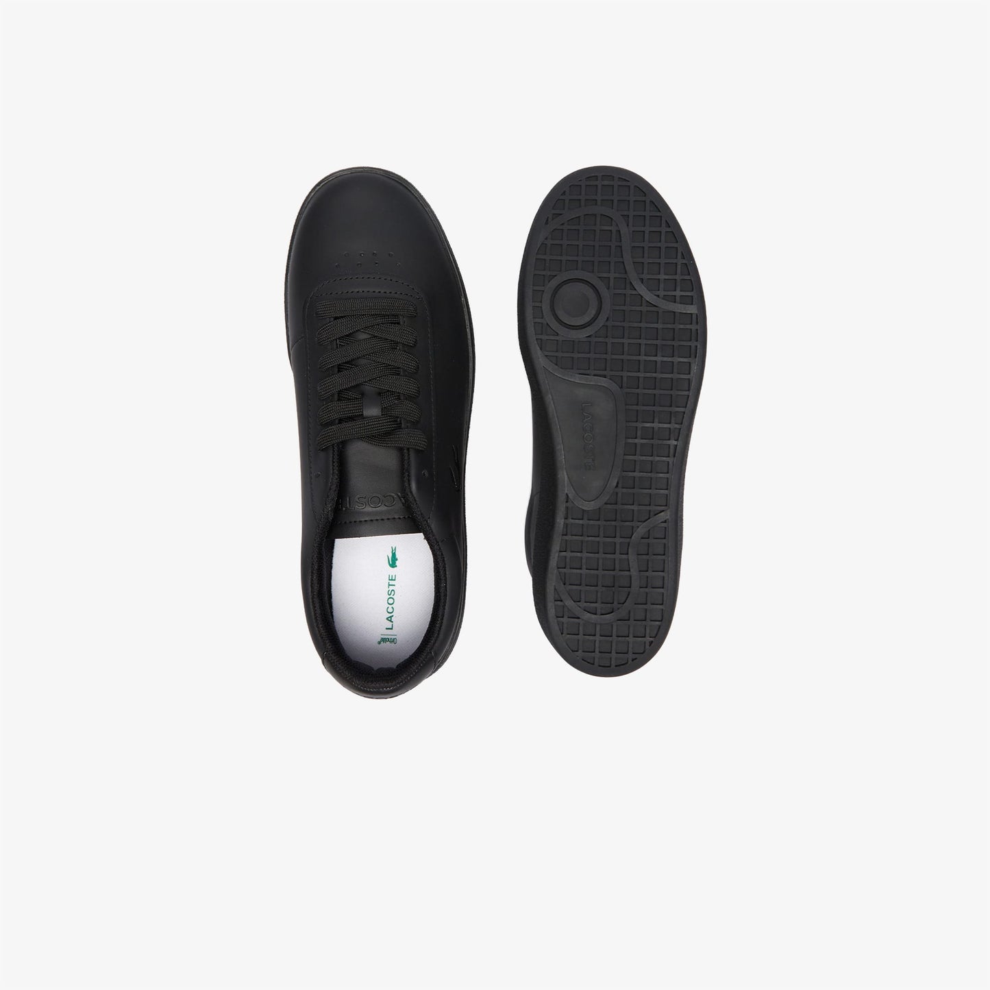 Lacoste Baseshot Evo Leather Erkek Siyah Sneaker