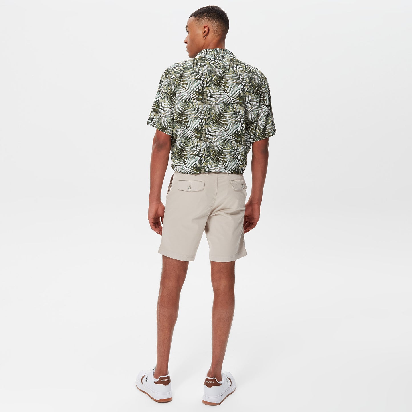 Nautica Erkek Gri Bermuda