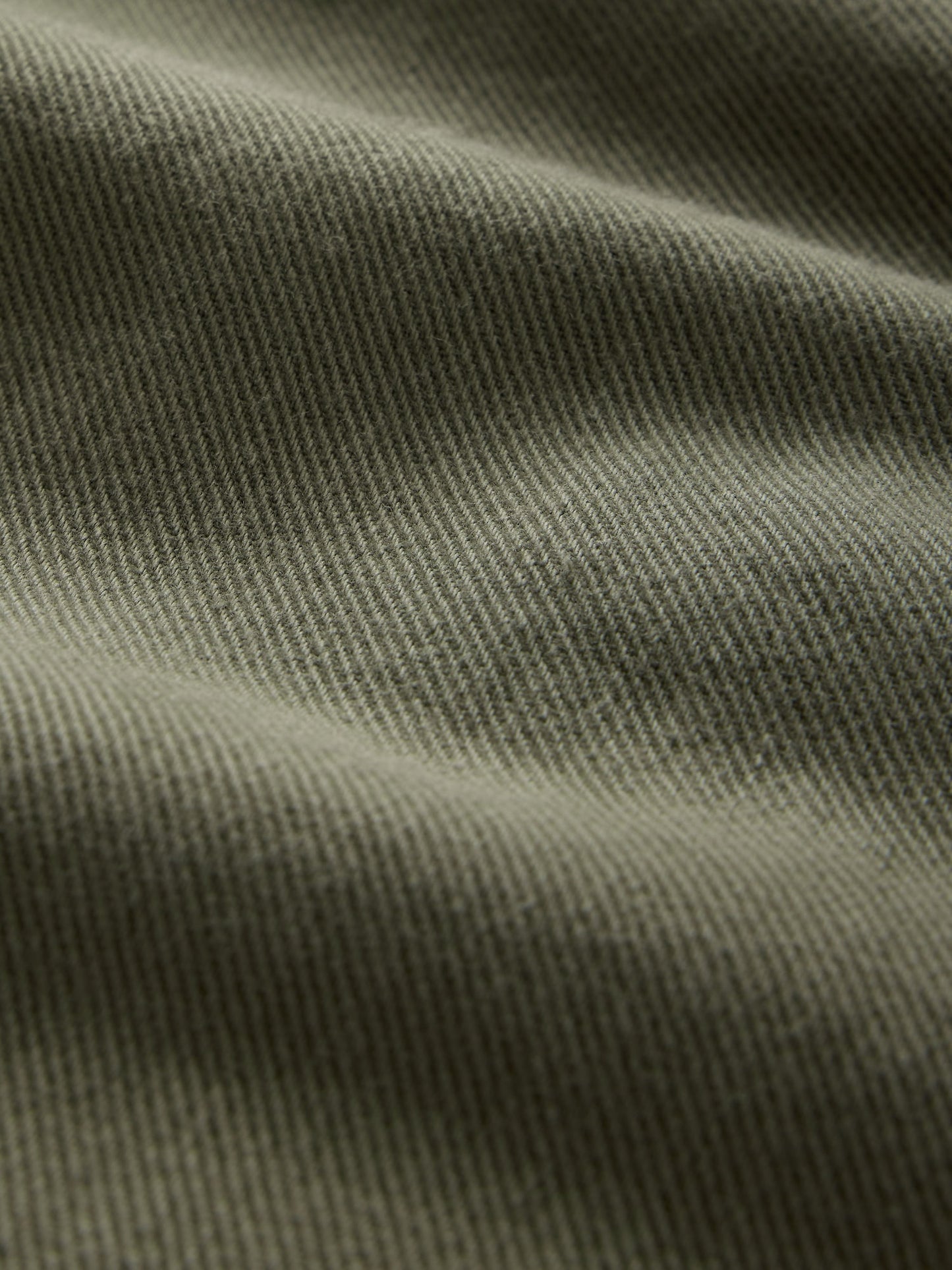 Haki High Rise Barrel Jean Pantolon