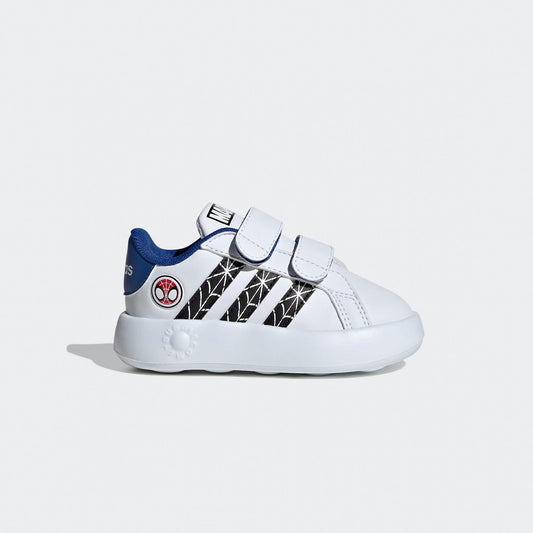 Adidas Spider-man Grand Court Bebek Beyaz Spor Ayakkabı