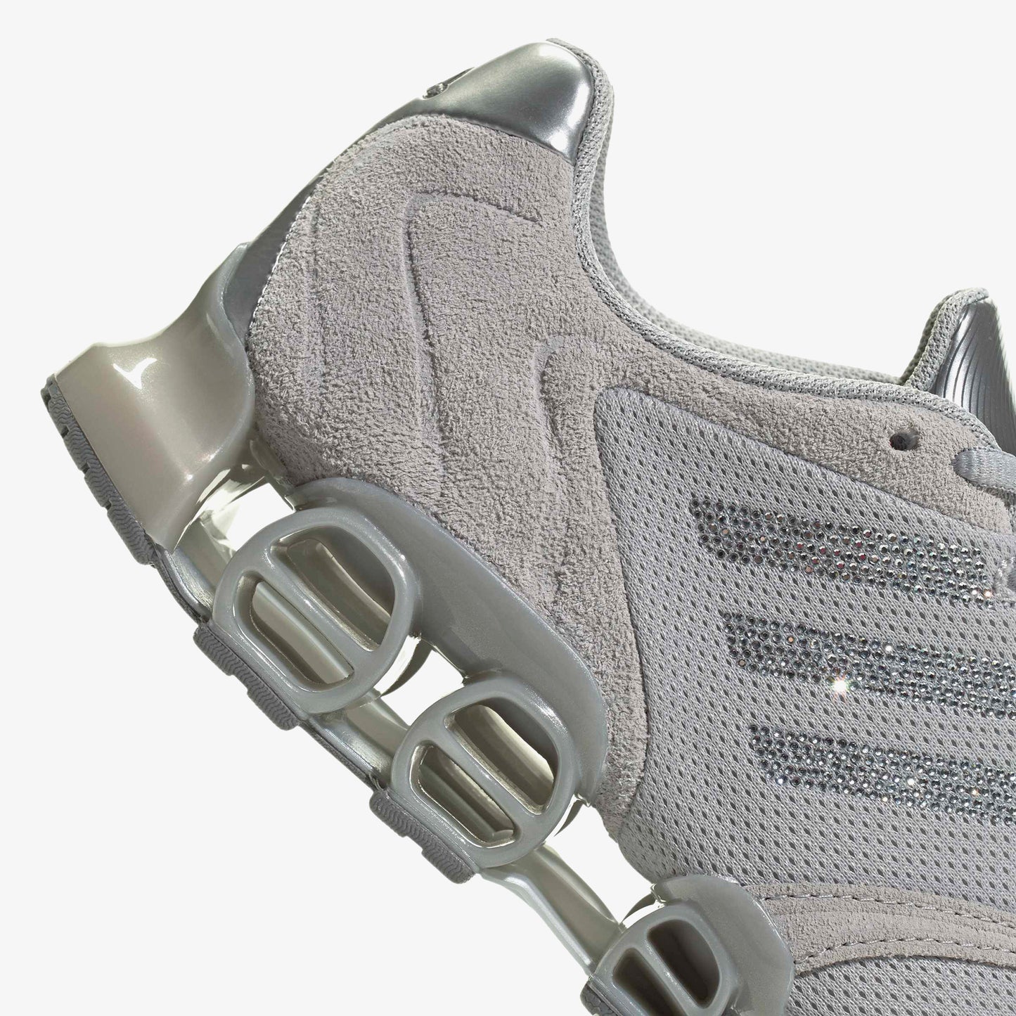 Adidas Mega Ghostride Kadın Gri Spor Ayakkabı