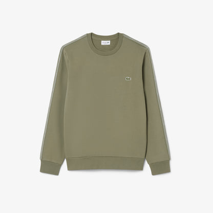 Lacoste Erkek Classic Fit Bisiklet Yaka Haki Sweatshirt