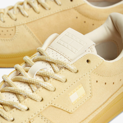 Tommy Hilfiger The Greenwich Edge Suede Kadın Sarı Spor Ayakkabı