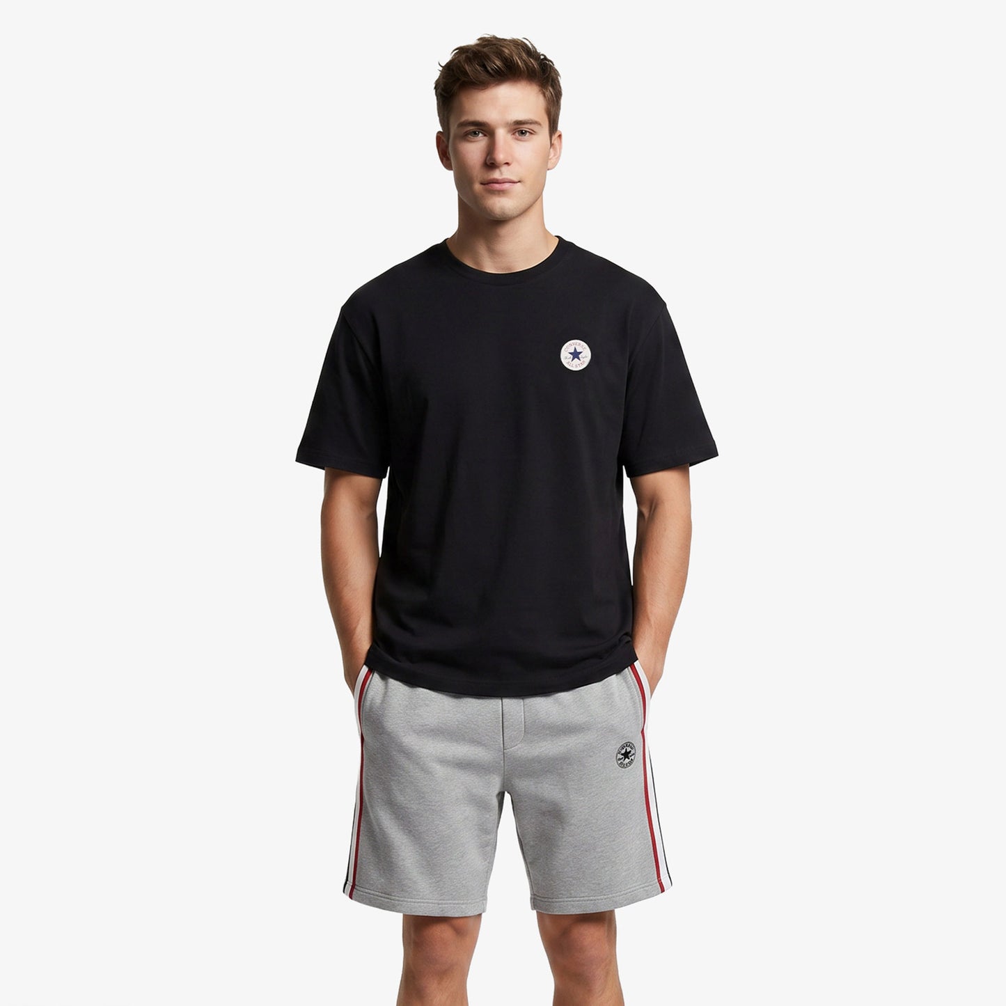 Converse Regular Fit Erkek Siyah T-shirt