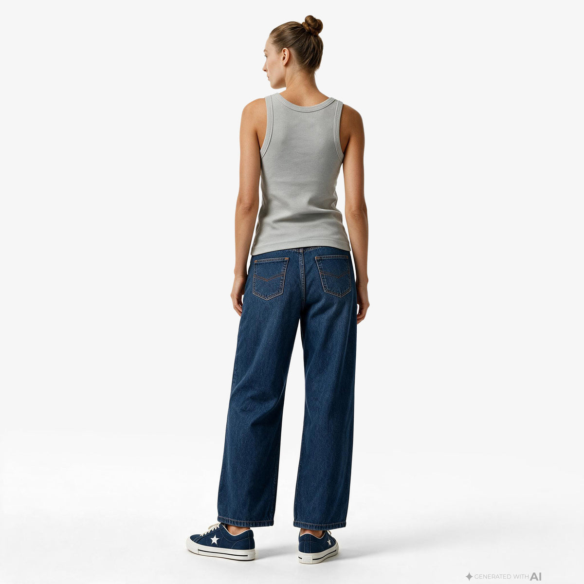 Unıted4 Denim Kadın Mavi Pantolon