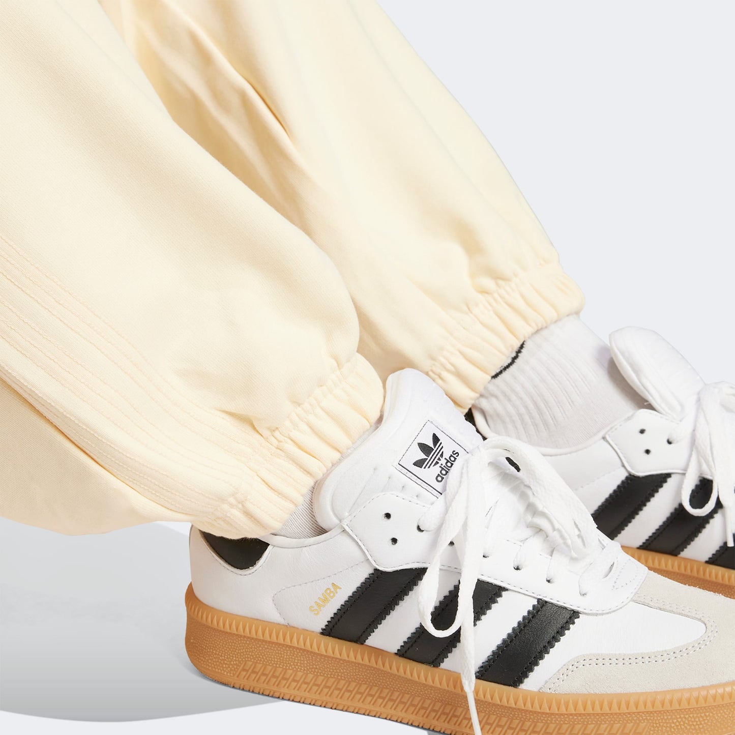 Adidas Premium Essentials French Terry Kadın Bej Eşofman Altı