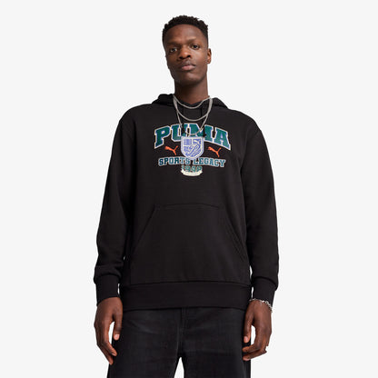 Puma Sports Legacy Graphic Erkek Siyah Sweatshirt