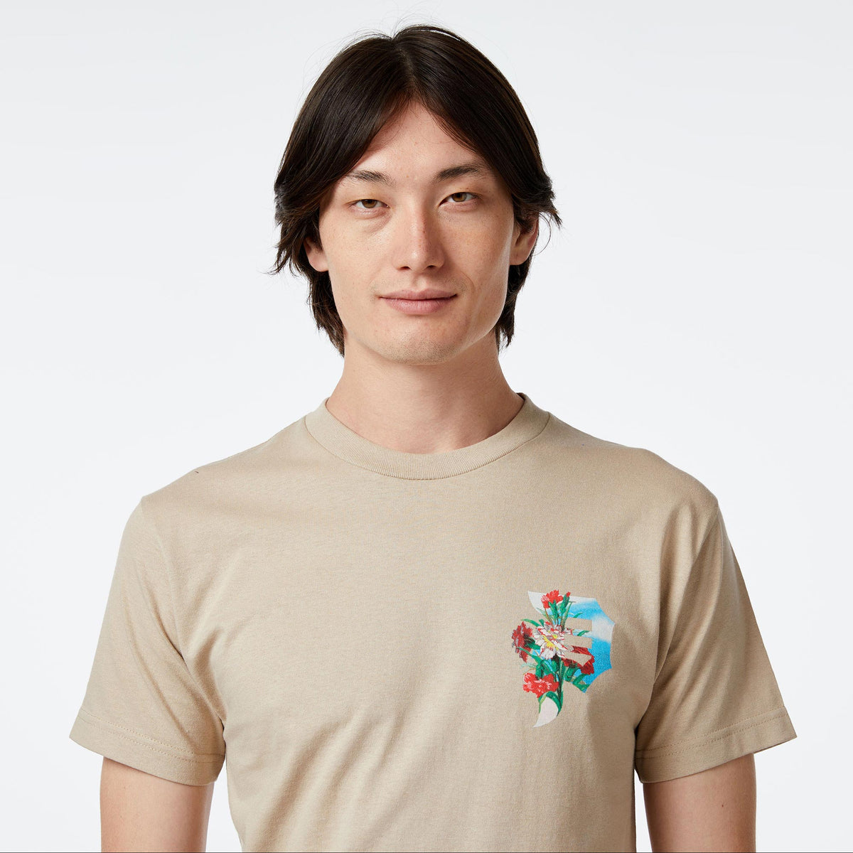 Primitive Obscura Erkek Krem T-shirt