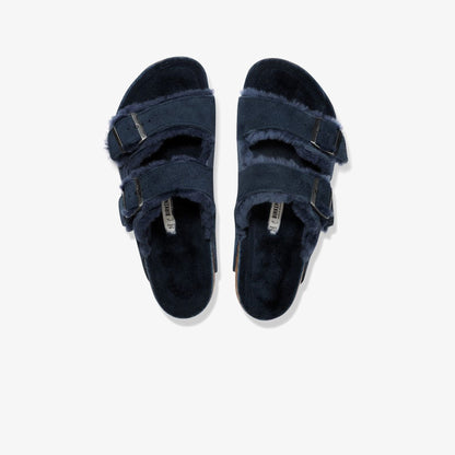 Birkenstock Arizona Vl Shearling Kadın Lacivert Terlik