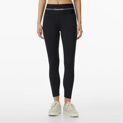 Calvin Klein Icon Sport Wide Kadın Siyah Tayt