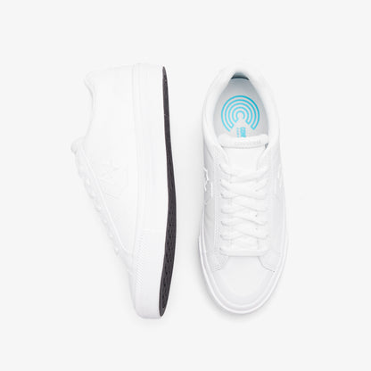 Converse Sport Casual Faux Leather Unisex Beyaz Sneaker