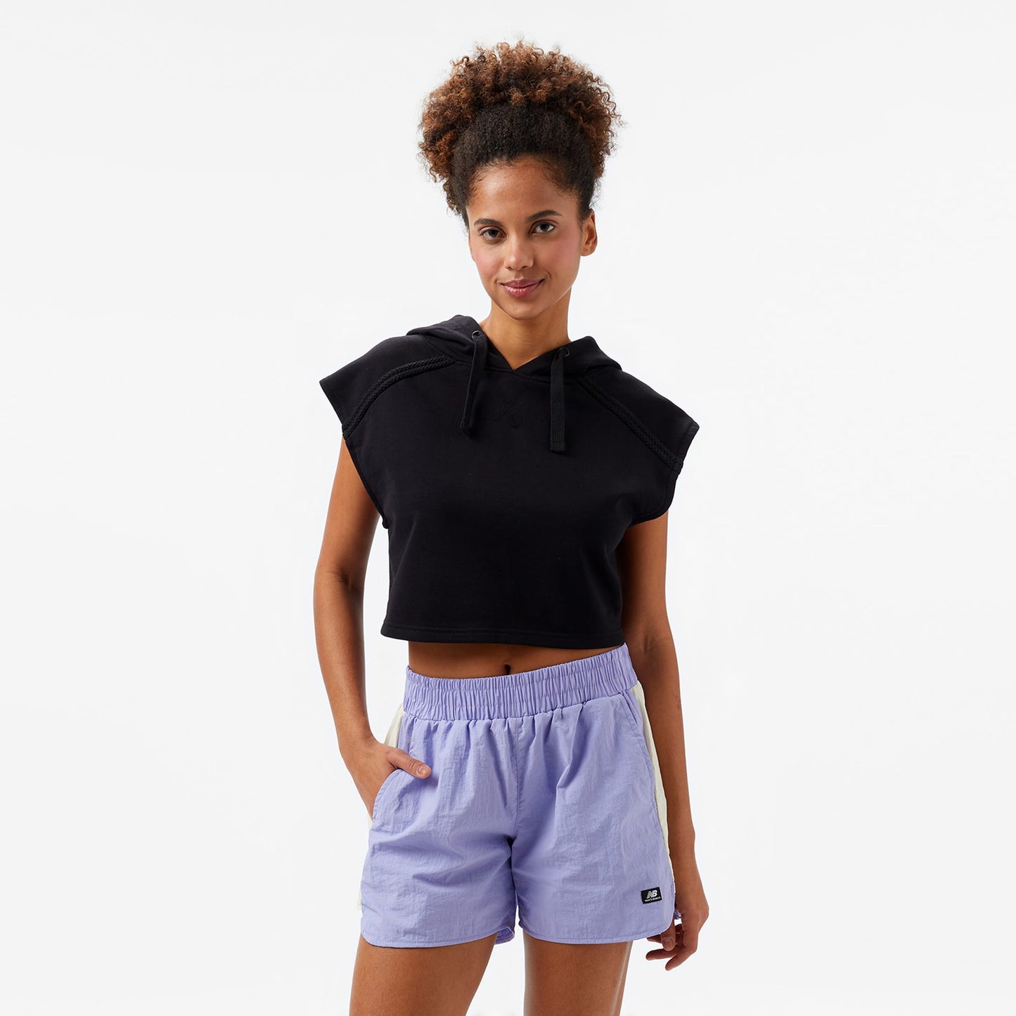 New Balance Lifestyle Kadın Siyah Sweatshirt