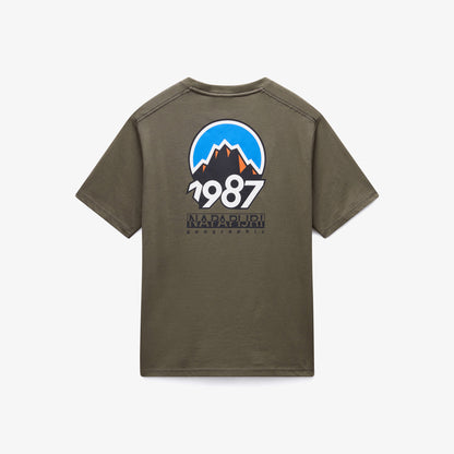 Napapijri S-montepiana Erkek Yeşil T-shirt