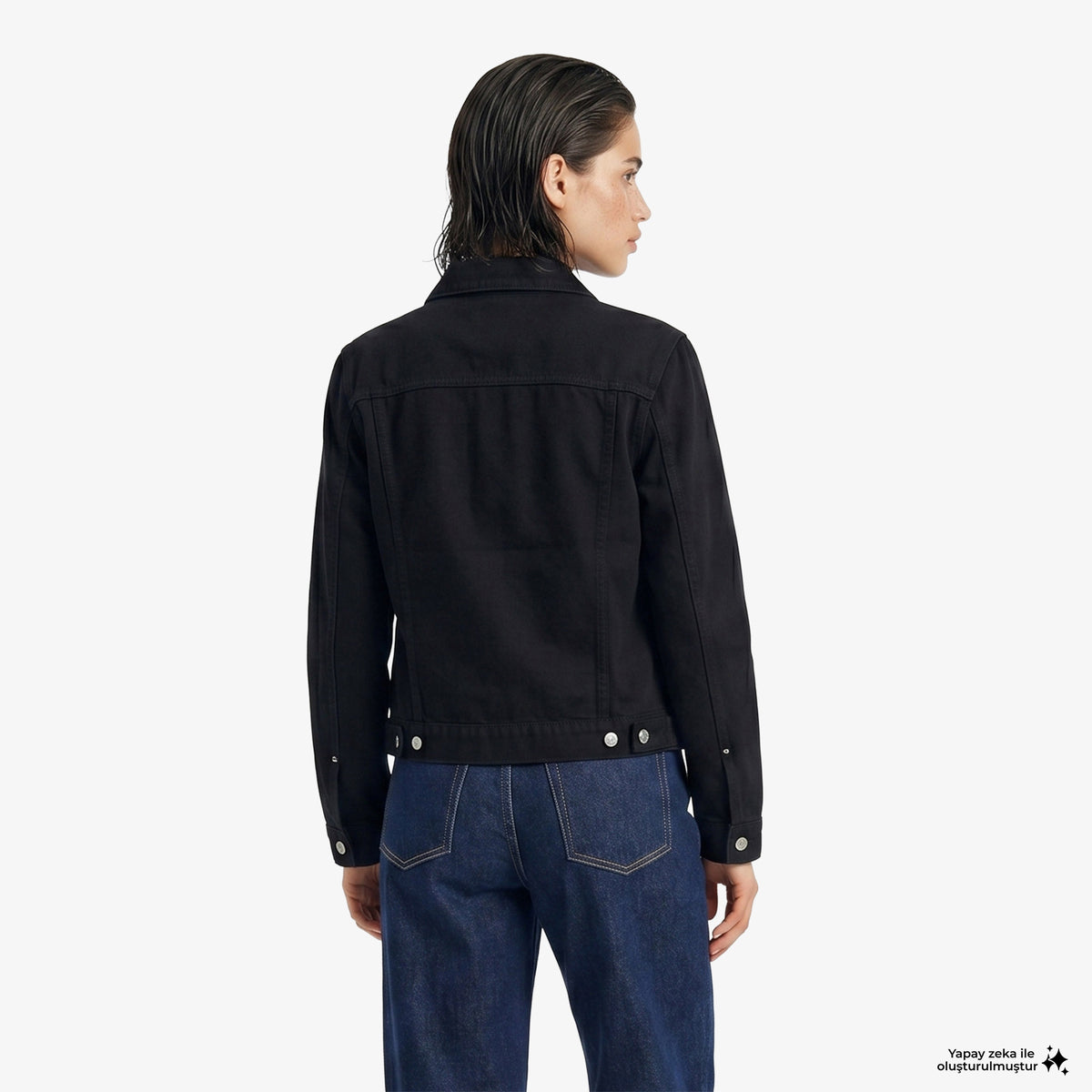 Dickies Unlined Canvas Painter Kadın Siyah Ceket